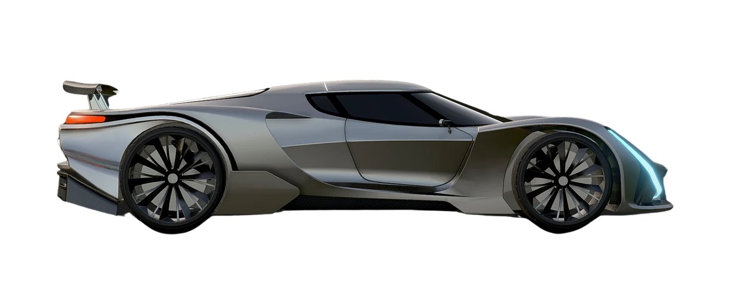 Bartin hypercar concept rendering